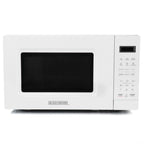 Four à micro-ondes numérique à DEL de 0,7 pi³ et 700 watts, blanc, avec verrouillage de sécurité pour enfants