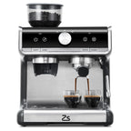 Cafetière expresso automatique 20 bars avec mousseur à lait pour barista amateur