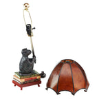 Lampe de table Singe Intellectuel 21,75 po (L 11 x l 11 x H 21,75 po)