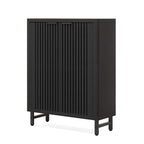 Meuble de rangement à chaussures 24 paires avec porte pour entrée et salon