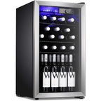 Mini réfrigérateur à vin/armoire pour 26 bouteilles - 44,5 x 49,5 x 79,1 cm
