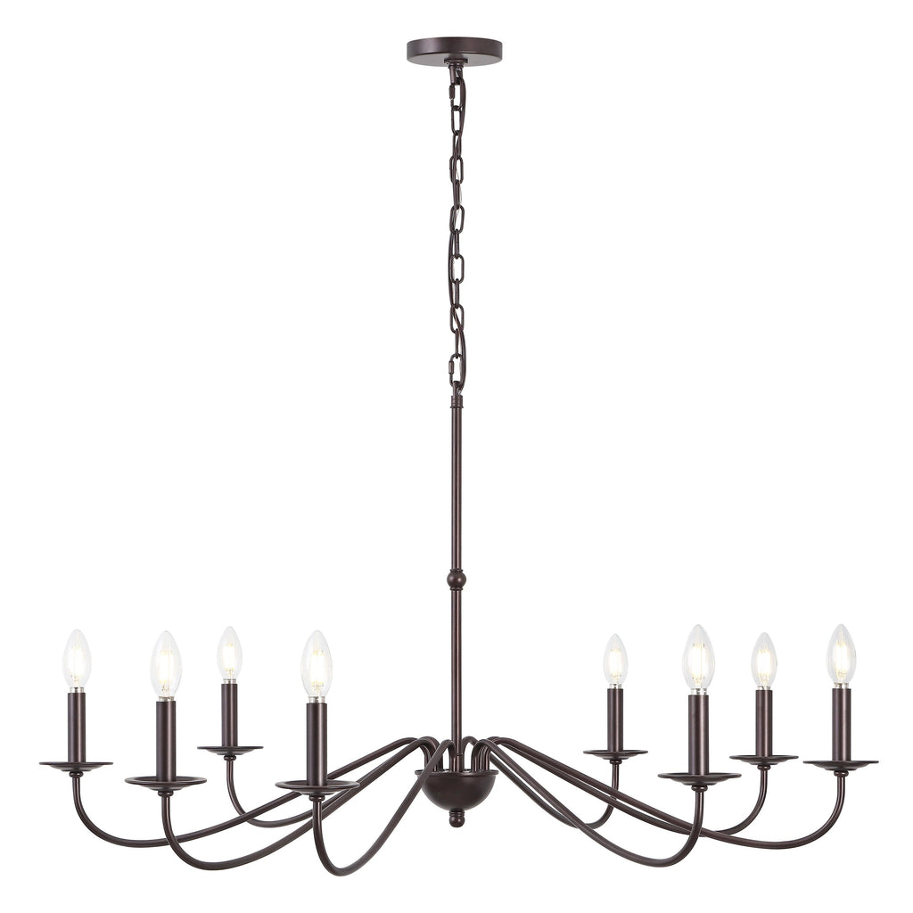 Lustre LED en fer à 6 lumières, 34,75 $, par JONATHAN Y