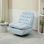 Ensemble de 2 fauteuils de canapé inclinables pivotants à 360 degrés et réglables