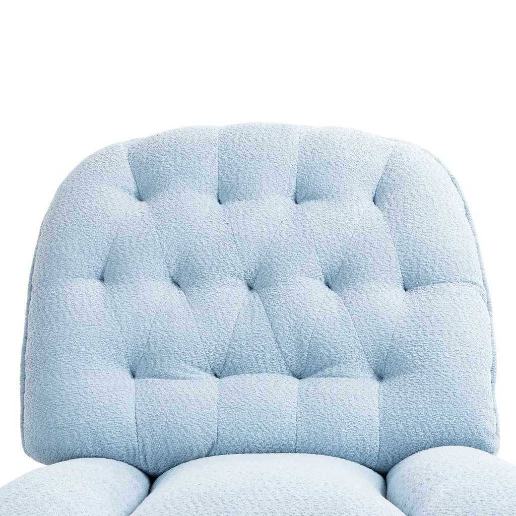 Ensemble de 2 fauteuils de canapé inclinables pivotants à 360 degrés et réglables