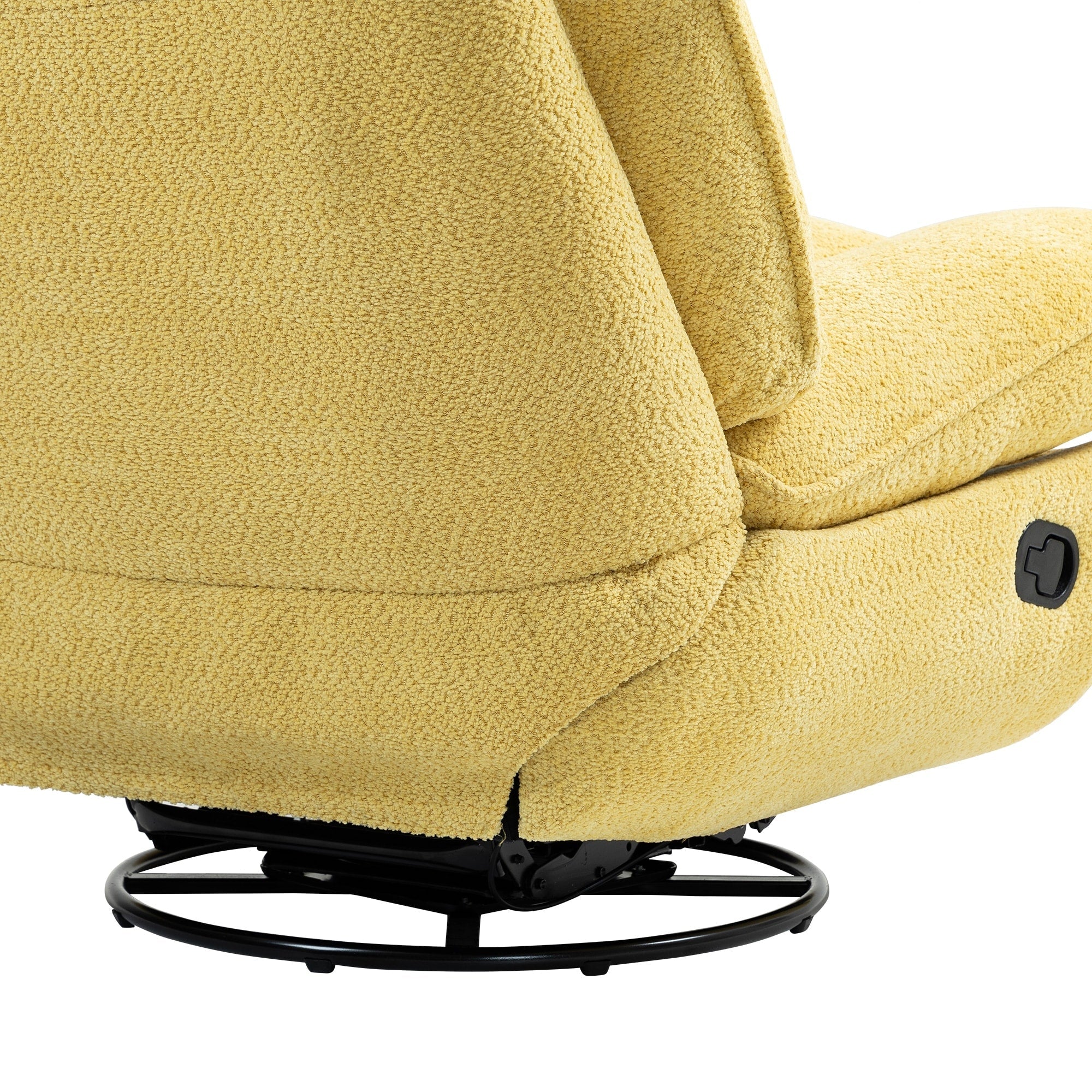 Ensemble de 2 fauteuils de canapé inclinables pivotants à 360 degrés et réglables