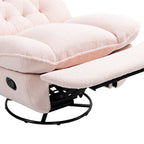 Ensemble de 2 fauteuils de canapé inclinables pivotants à 360 degrés et réglables