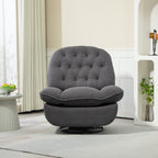 Ensemble de 2 fauteuils de canapé inclinables pivotants à 360 degrés et réglables