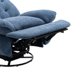Ensemble de 2 fauteuils de canapé inclinables pivotants à 360 degrés et réglables