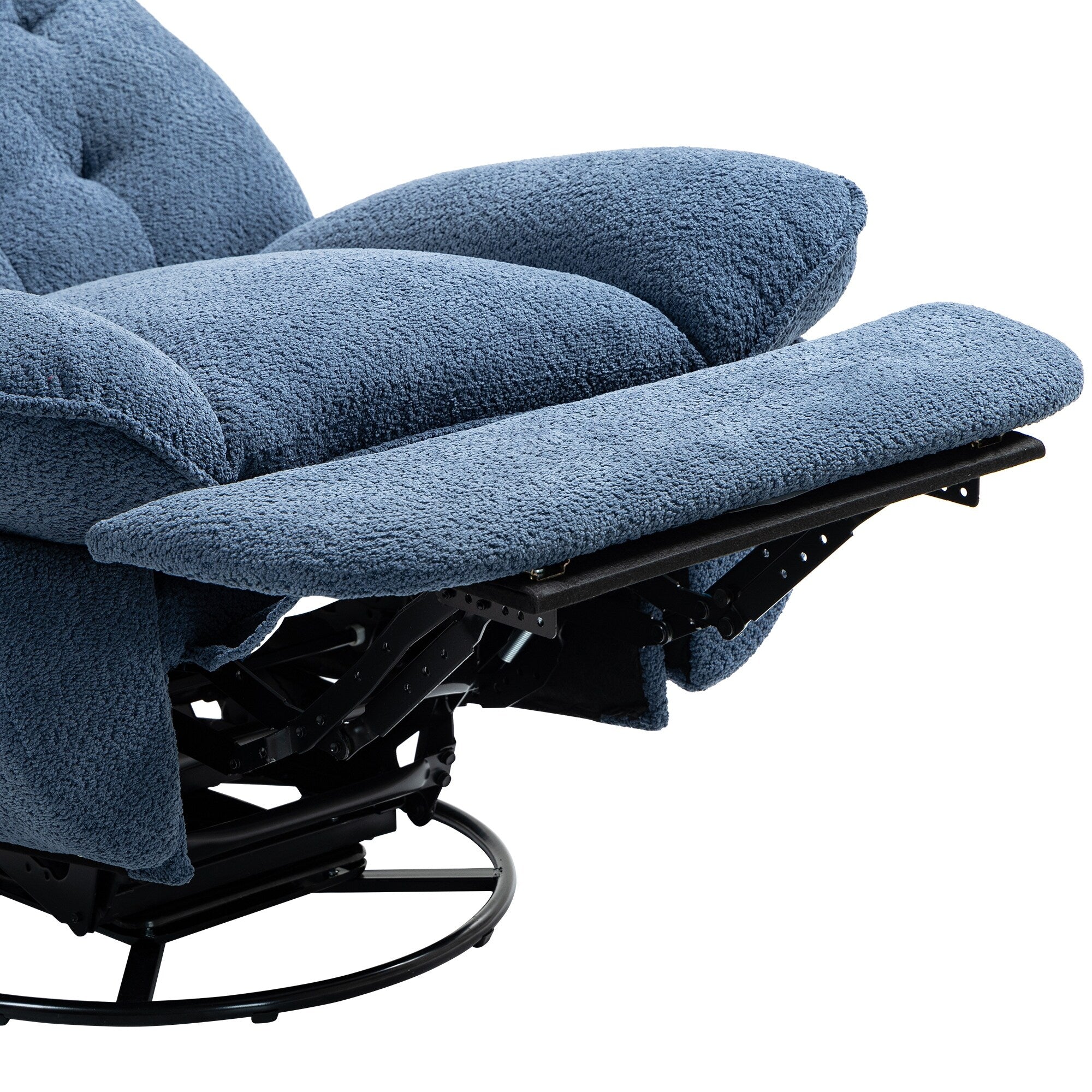 Ensemble de 2 fauteuils de canapé inclinables pivotants à 360 degrés et réglables