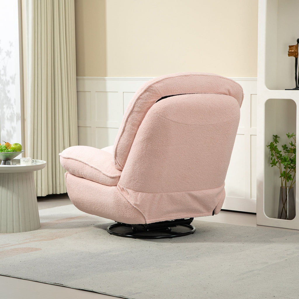 Ensemble de 2 fauteuils de canapé inclinables pivotants à 360 degrés et réglables