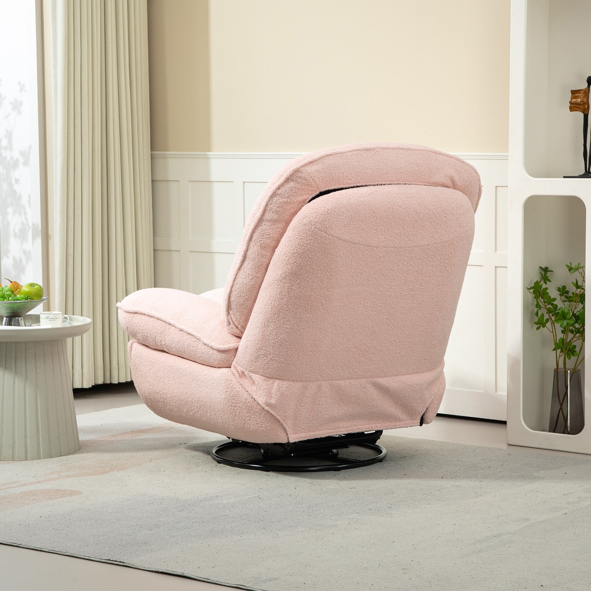 Ensemble de 2 fauteuils de canapé inclinables pivotants à 360 degrés et réglables