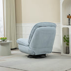 Ensemble de 2 fauteuils de canapé inclinables pivotants à 360 degrés et réglables