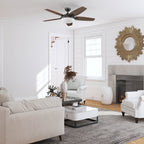 Ventilateur de plafond Honeywell Carmel 48 avec éclairage intégré et télécommande