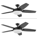 Ventilateur de plafond Honeywell Carmel 48 avec éclairage intégré et télécommande