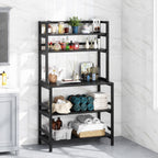 Étagère de rangement utilitaire à 5 niveaux pour four à micro-ondes, chariot industriel pour micro-ondes avec clapier