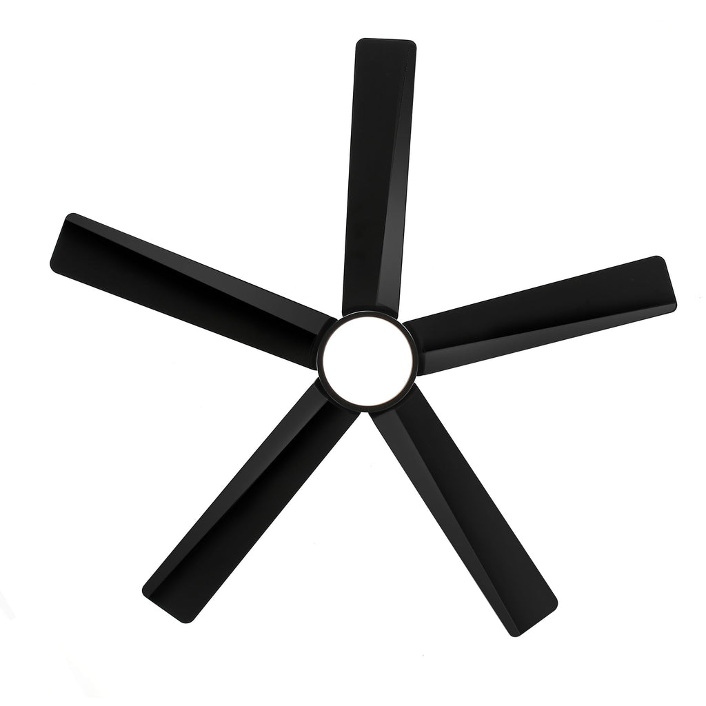 Ventilateur de plafond LED Breezary 65/52/42 à 5 pales avec kit d'éclairage et télécommande