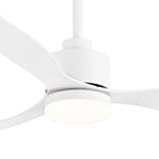 Ventilateur de plafond à DEL de 52 pouces avec télécommande (3 pales)