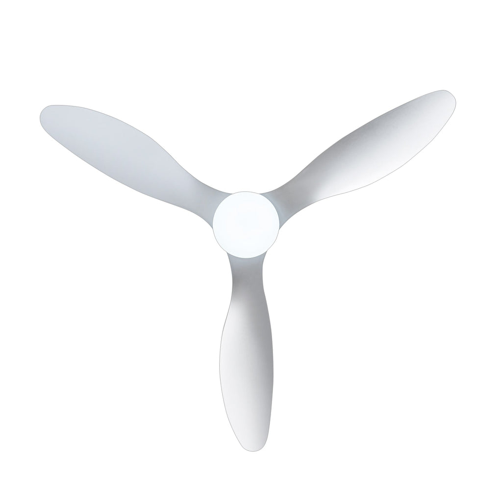 Ventilateur de plafond à DEL de 52 pouces avec télécommande (3 pales)