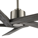 Ventilateur de plafond d'intérieur WINGBO 54 pouces avec moteur à courant continu sans éclairage - N/A