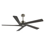 Ventilateur de plafond d'intérieur WINGBO 54 pouces avec moteur à courant continu sans éclairage - N/A