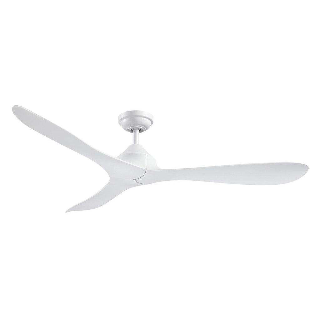 Ventilateur de plafond moderne noir à hélice à courant continu à 3 pales avec télécommande