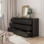 Commode d'appoint à 9 tiroirs 63W pour salon, chambre à coucher