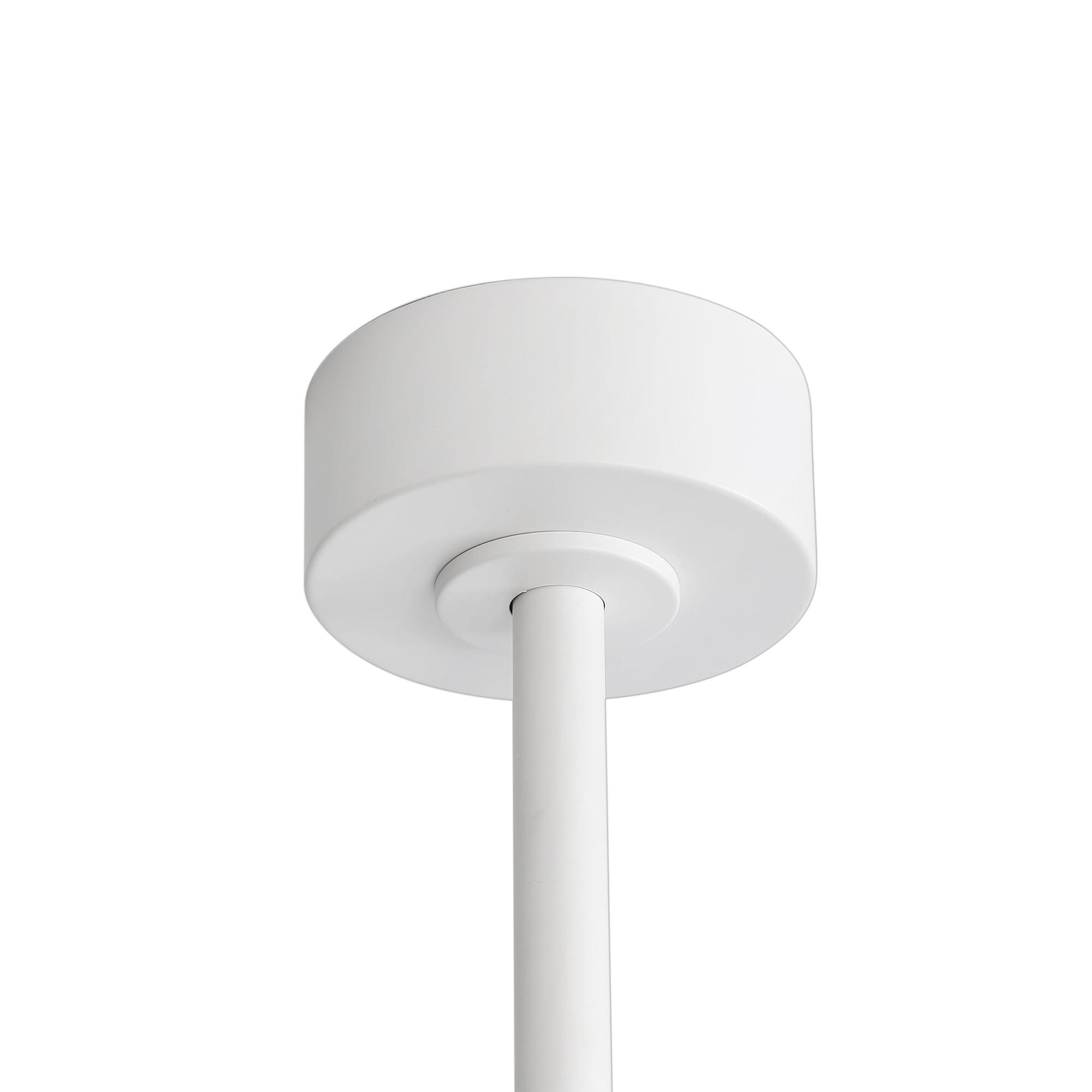Ventilateur de plafond LED noir à 8 pales de 65 pouces avec éclairage et télécommande