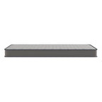 Matelas hybride à ressorts et plateau moyen