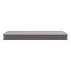 Matelas hybride à ressorts et plateau moyen