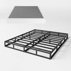 Sommier métallique FSCHOS de 7 pouces, sommier de base, sans pieds