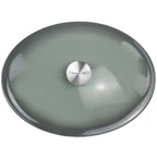 Cocotte ovale en fonte émaillée de 7 litres, couleur Storm Cloud