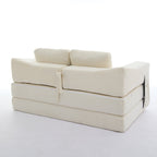 Canapé-lit convertible rembourré 70,87 $, fauteuil convertible, canapé de sol confortable pour salon, chambre, tissu chenille