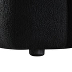 84.3 Luxueux grand canapé Boucle 3 places rembourré Marshmallow avec 2 coussins décoratifs carrés et accoudoir carré