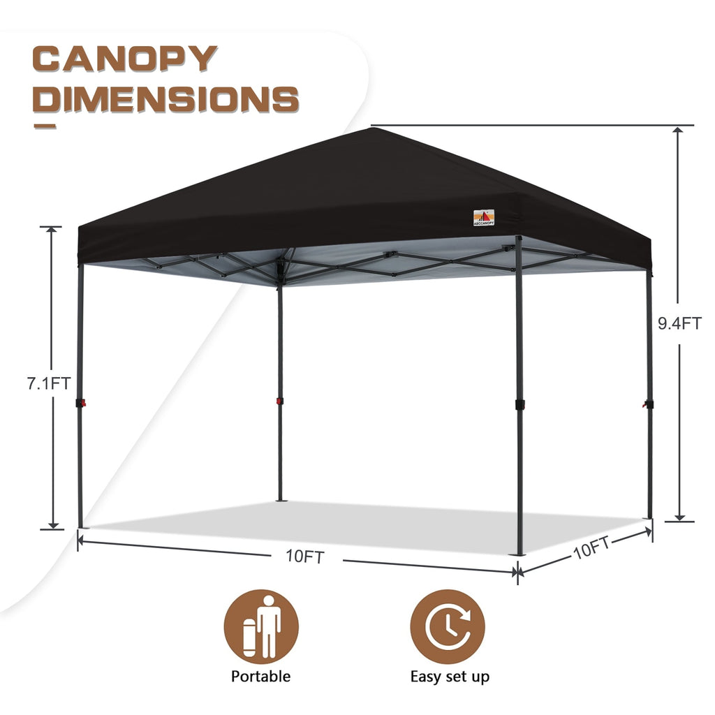 ABCCANOPY Tente à baldaquin facile à monter et durable Tente à baldaquin d'extérieur