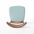 Chaise de salle à manger Abrielle en bois d'hévéa rembourrée de style milieu de siècle (lot de 2) par Christopher Knight Home