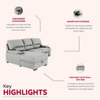 Canapé convertible abordable : un meuble compact pour les petits espaces