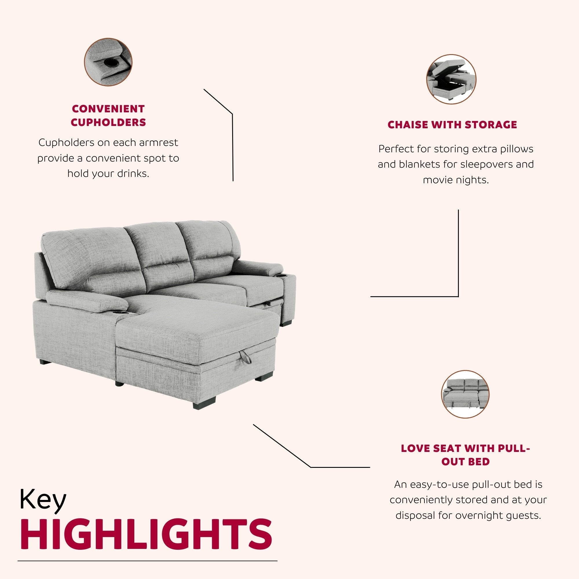 Canapé convertible abordable : un meuble compact pour les petits espaces