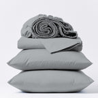 Parure de draps Aireolux en coton égyptien de luxe ultra-doux et soyeux 1000 fils