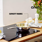 Saucière Alva Maestro en acier inoxydable 5 plis - 1,6 pinte. Non toxique