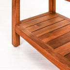 Table/banc de douche en teck indonésien Aurora Home