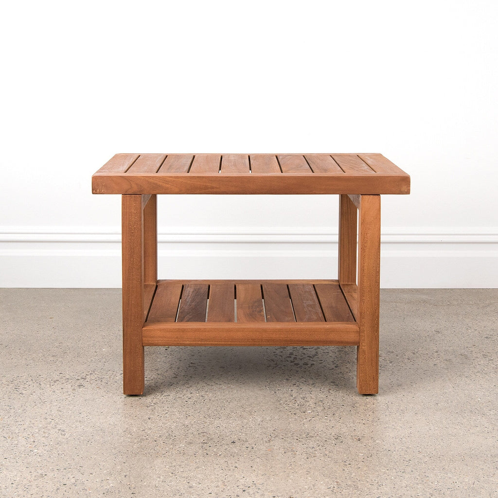 Table/banc de douche en teck indonésien Aurora Home