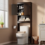 Meuble de rangement pour salle de bain, meuble de rangement pour toilettes, étagère de salle de bain au-dessus des toilettes, toilettes gain de place