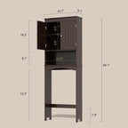 Meuble de rangement pour salle de bain, meuble de rangement pour toilettes, étagère de salle de bain au-dessus des toilettes, toilettes gain de place