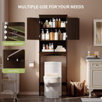 Meuble de rangement pour salle de bain, meuble de rangement pour toilettes, étagère de salle de bain au-dessus des toilettes, toilettes gain de place