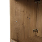 Beingnext Meuble-lavabo 24/30/36 avec porte à fermeture douce et étagère réglable