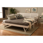 Lit de repos Somette Boho avec lit escamotable supplémentaire (matelas non inclus)