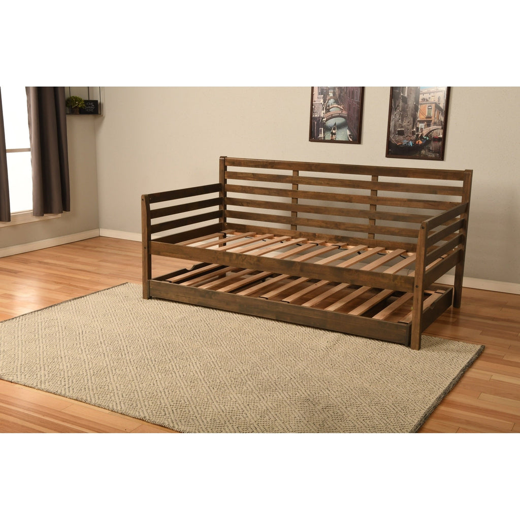 Lit de repos Somette Boho avec lit escamotable supplémentaire (matelas non inclus)