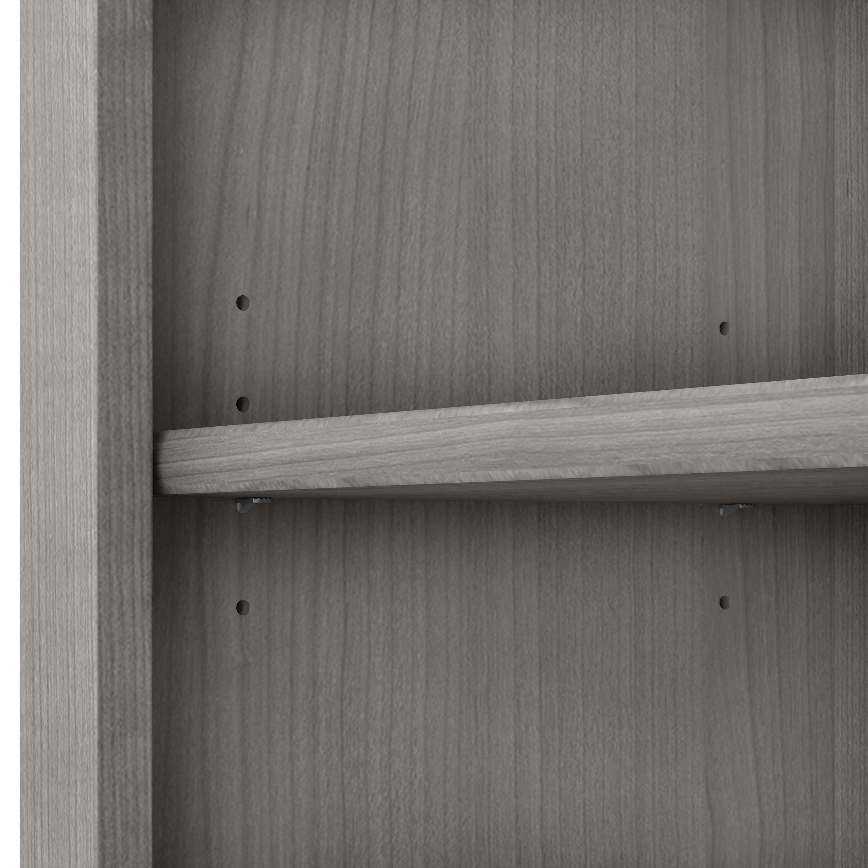 Bibliothèque haute à 5 étagères Bush Furniture Somerset avec tablettes réglables