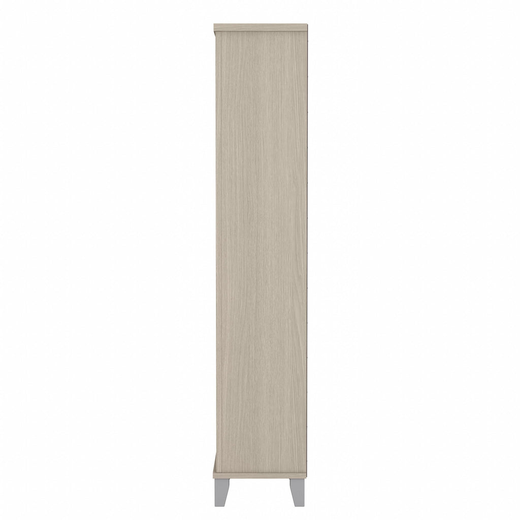 Bibliothèque haute à 5 étagères Bush Furniture Somerset avec tablettes réglables