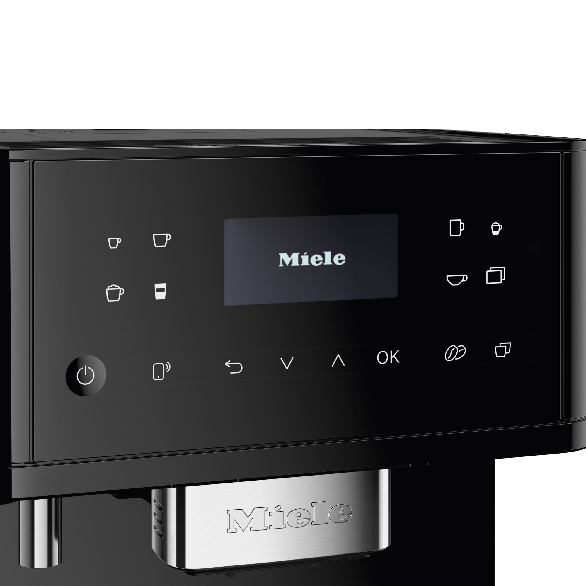Machine à café de comptoir Miele CM 6160 MilkPerfection - Noir obsidienne